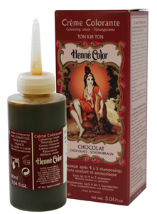 Chocolat: Crème Colorante, uitwasbare haarkleuring Chocolade Bruin