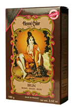 Brun: Natuurlijke henna kleuring Bruin