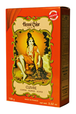 Cuivre: Henna poeder haarkleuring Koperrood