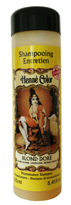 Henné Color shampoo Blond Doré: ondersteunende shampoo voor blond haar