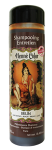 Henné Color shampoo Brun: ondersteunende shampoo voor bruin haar